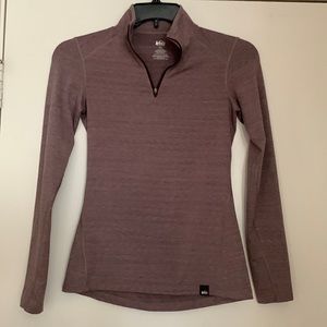 REI Womens Active Zipper Pullover
